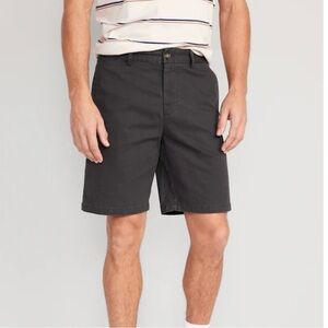 Old Navy Men’s Slim Built-in Flex Rotation Chino Shorts Size 46 Dark Gray